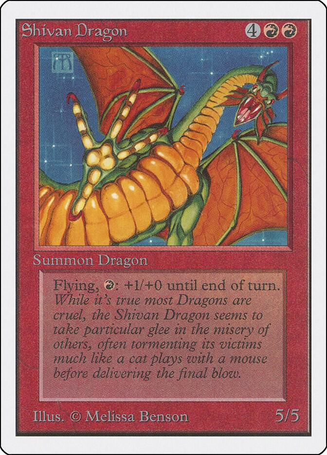Shivan Dragon 175/302 (Unlimited Edition)  | Good Games Modbury