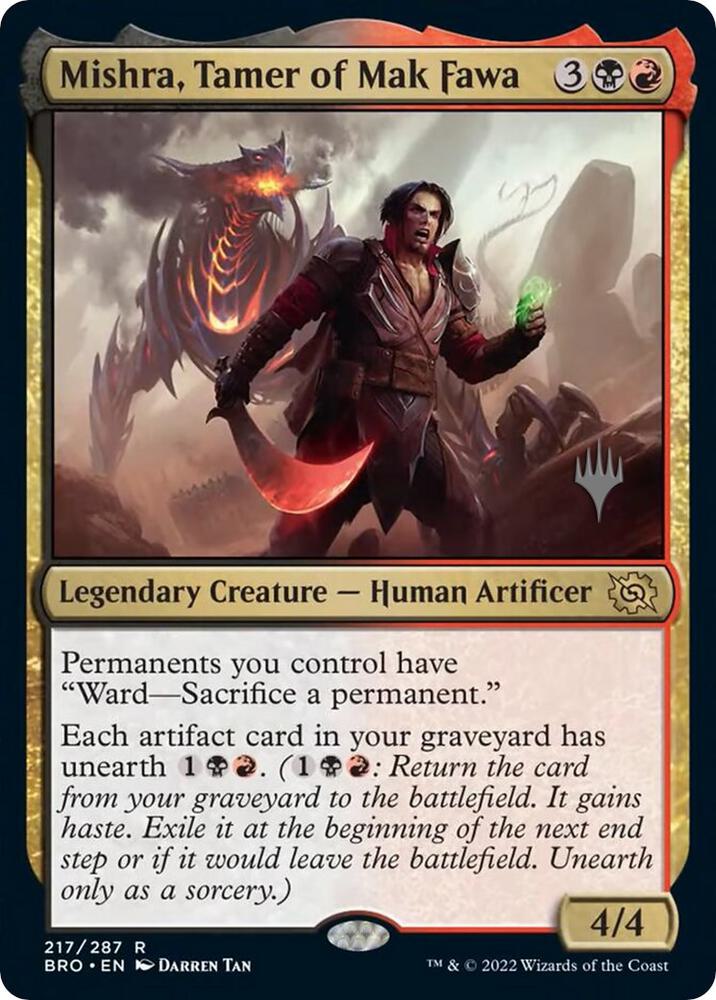 Mishra Tamer of Mak Fawa 217p/169 (Promo Pack: The Brothers' War)  | Good Games Modbury