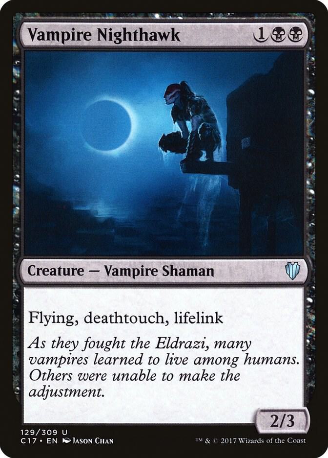 Vampire Nighthawk 129/309 (Commander 2017)  | Good Games Modbury