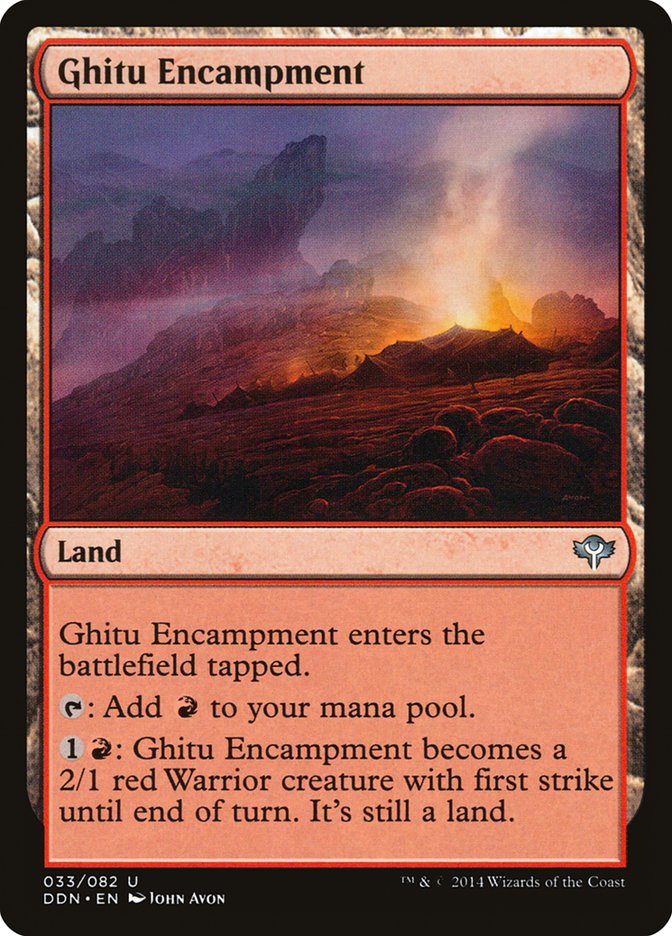 Ghitu Encampment 33/82 (Duel Decks: Speed vs. Cunning)  | Good Games Modbury