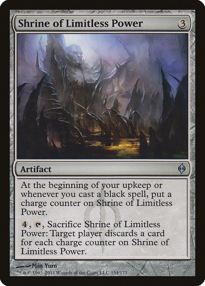 Shrine of Limitless Power [New Phyrexia] | Good Games Modbury