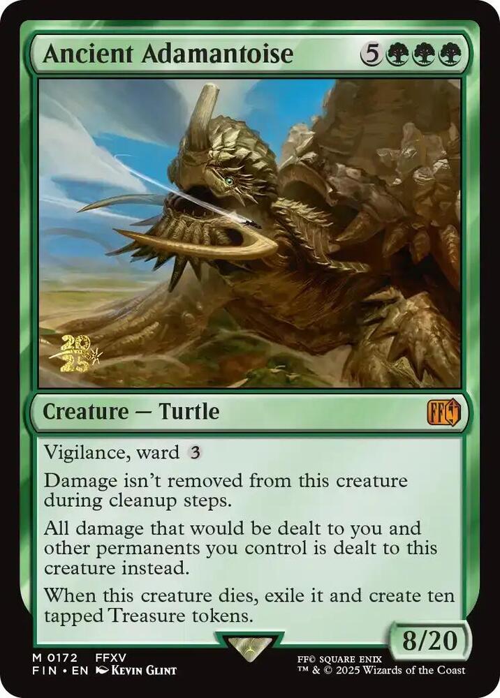 Ancient Adamantoise 172s/116 (Prerelease Cards)  - PreRelease Foil | Good Games Modbury