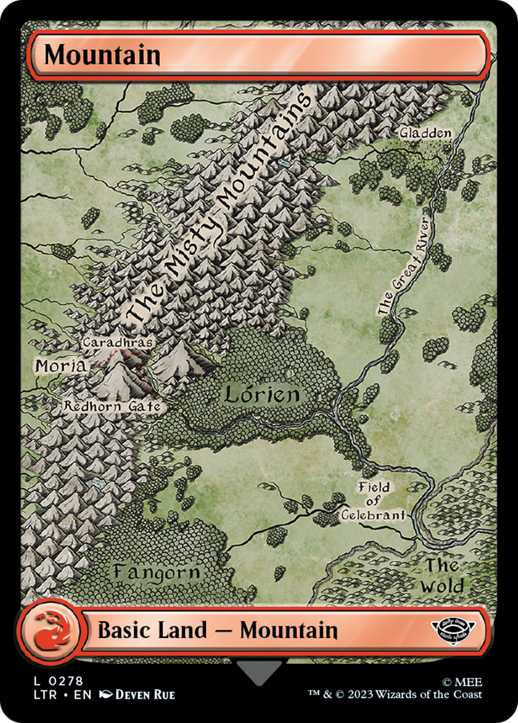 Mountain (278) [The Lord of the Rings: Tales of Middle-Earth] | Good Games Modbury