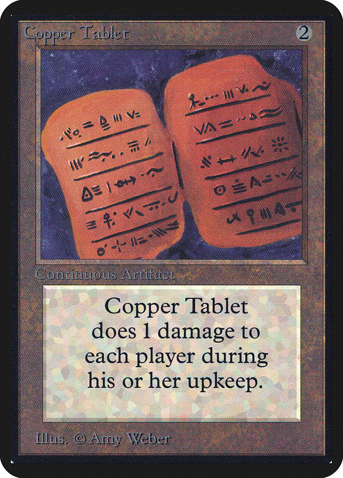 Copper Tablet [Alpha Edition] | Good Games Modbury