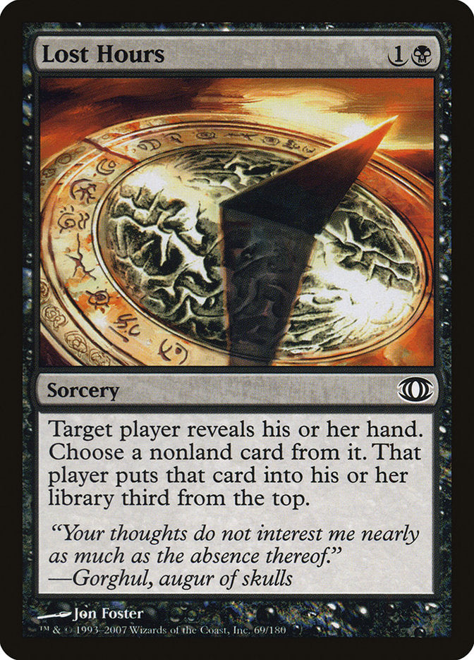 Lost Hours 69/180 (Future Sight)  - Foil | Good Games Modbury