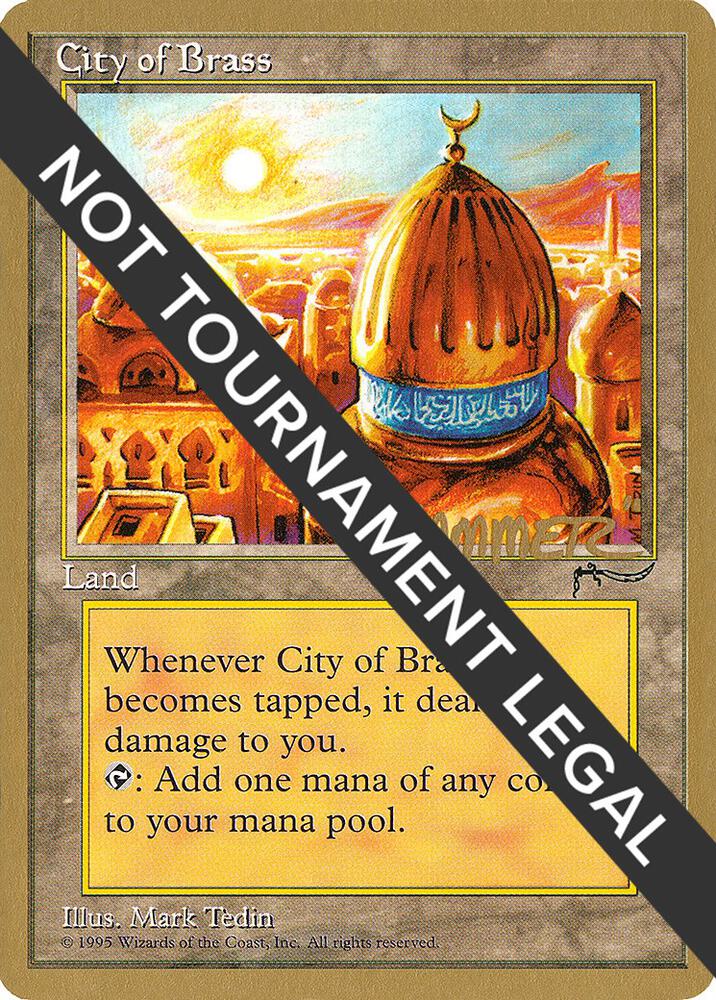 City of Brass 1996 Shawn Hammer Regnier ARN shr112/308 (World Championship Decks)  | Good Games Modbury
