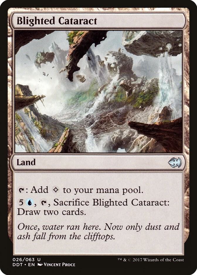 Blighted Cataract 26/63 (Duel Decks: Merfolk vs. Goblins)  | Good Games Modbury
