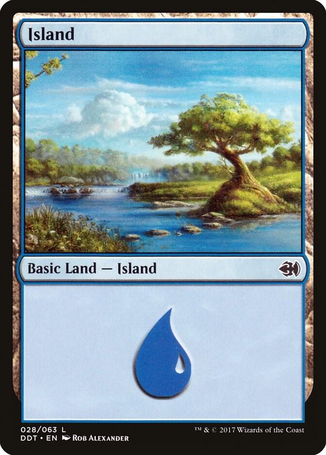 Island 28/63 (Duel Decks: Merfolk vs. Goblins)  | Good Games Modbury