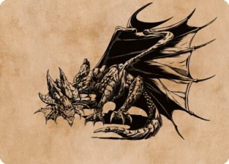 Ancient Copper Dragon Art Card 52 81 52 (Art Series: Commander Legends: Battle for Baldur's Gate)  | Good Games Modbury
