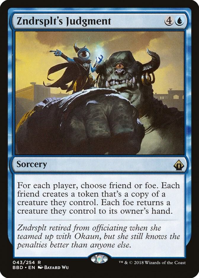 Zndrsplt's Judgment 43/254 (Battlebond)  - Foil | Good Games Modbury