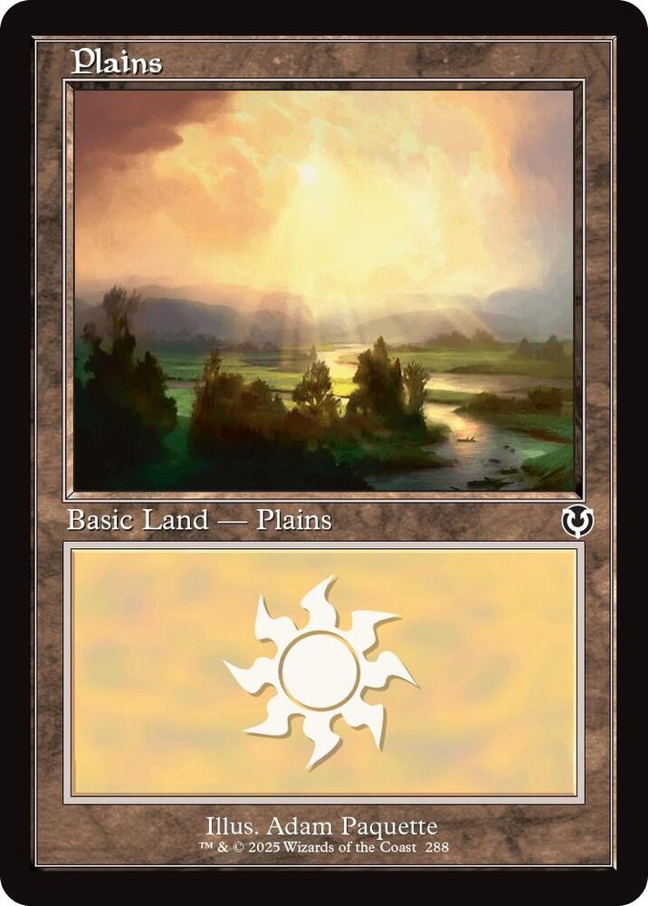Plains 288/287 (Innistrad Remastered)  - Retro Foil | Good Games Modbury