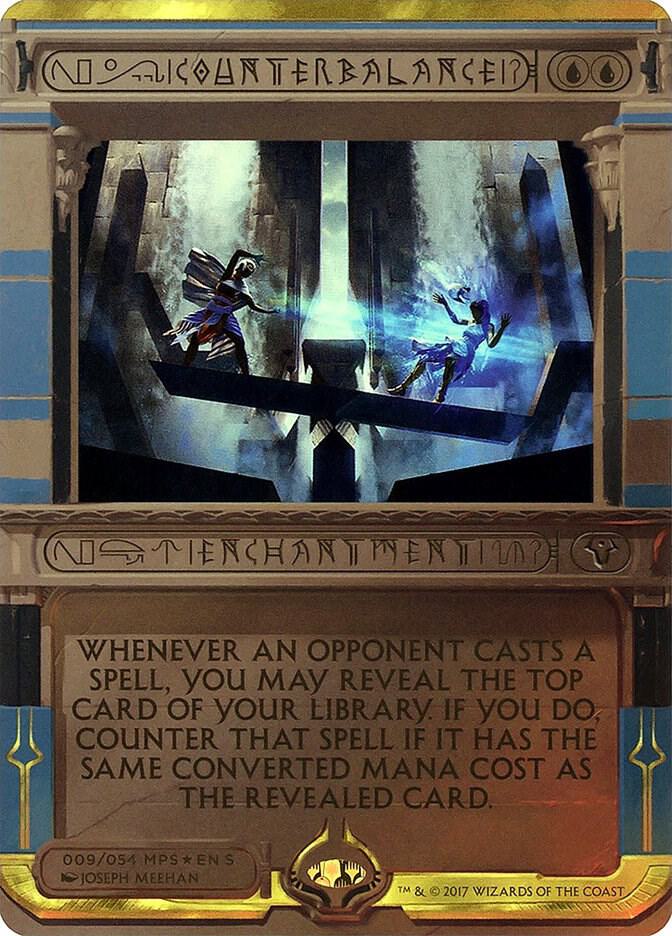 Counterbalance 9/54 (Masterpiece Series: Amonkhet Invocations)  - Foil | Good Games Modbury