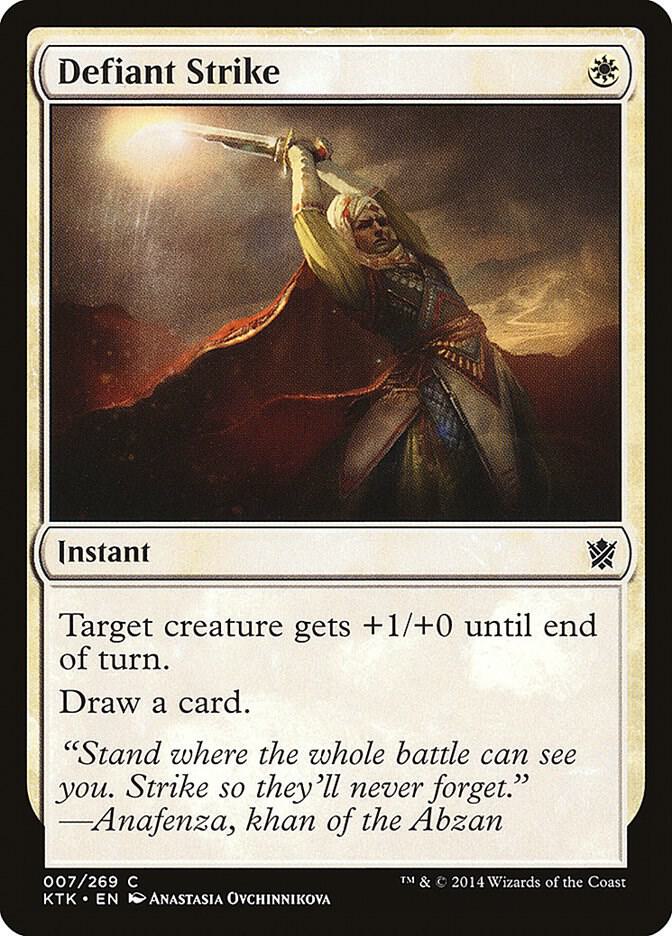 Defiant Strike 7/269 (Khans of Tarkir)  | Good Games Modbury