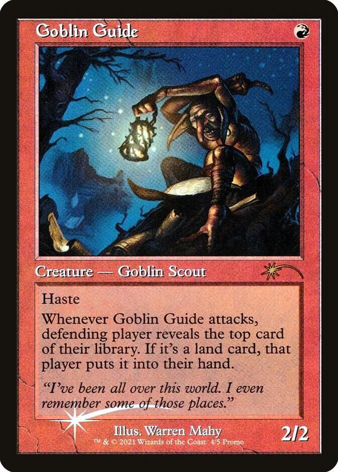 Goblin Guide Retro Frame 4 (WPN & Gateway Promos)  - Foil | Good Games Modbury
