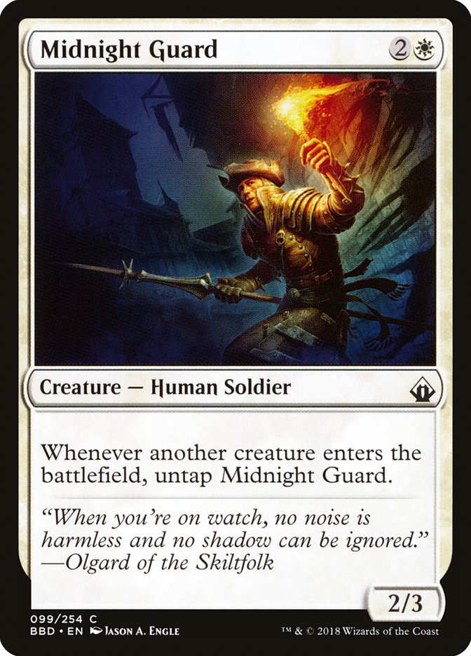 Midnight Guard 99/254 (Battlebond)  - Foil | Good Games Modbury