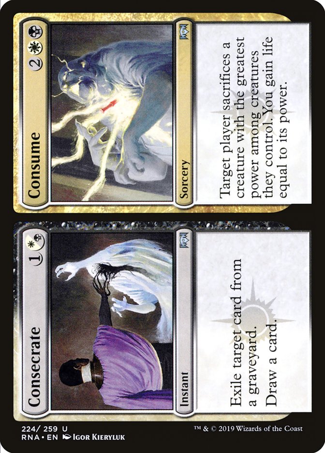 Consecrate // Consume 224/259 (Ravnica Allegiance)  | Good Games Modbury