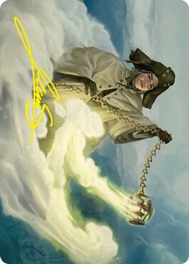Traveling Minister Art Card Gold Stamped Signature 19 (Art Series: Innistrad: Crimson Vow)  | Good Games Modbury