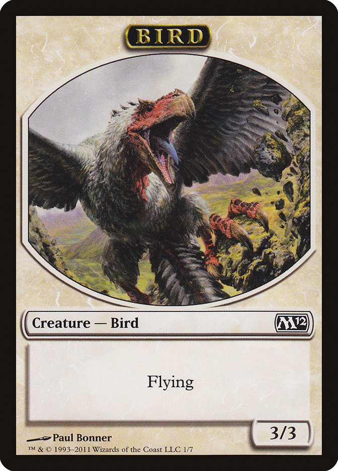 Bird Token [Magic 2012 Tokens] | Good Games Modbury