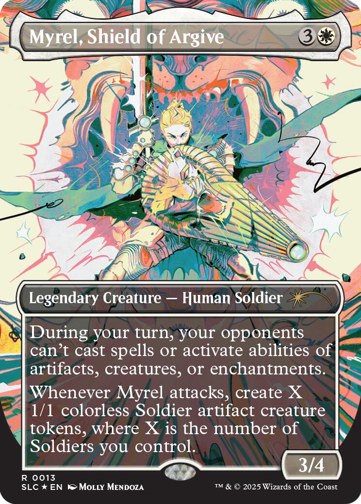 Myrel, Shield of Argive (Halo Foil) [Secret Lair Countdown Kit] | Good Games Modbury