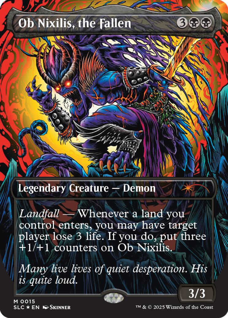 Ob Nixilis, the Fallen (Halo Foil) [Secret Lair Countdown Kit] | Good Games Modbury