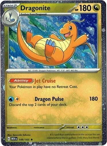 Dragonite 149/165 (Cosmos Holo) [Miscellaneous Cards] | Good Games Modbury