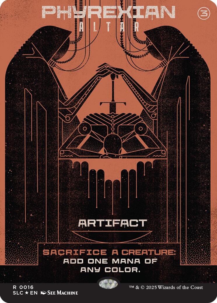 Phyrexian Altar (Halo Foil) [Secret Lair Countdown Kit] | Good Games Modbury