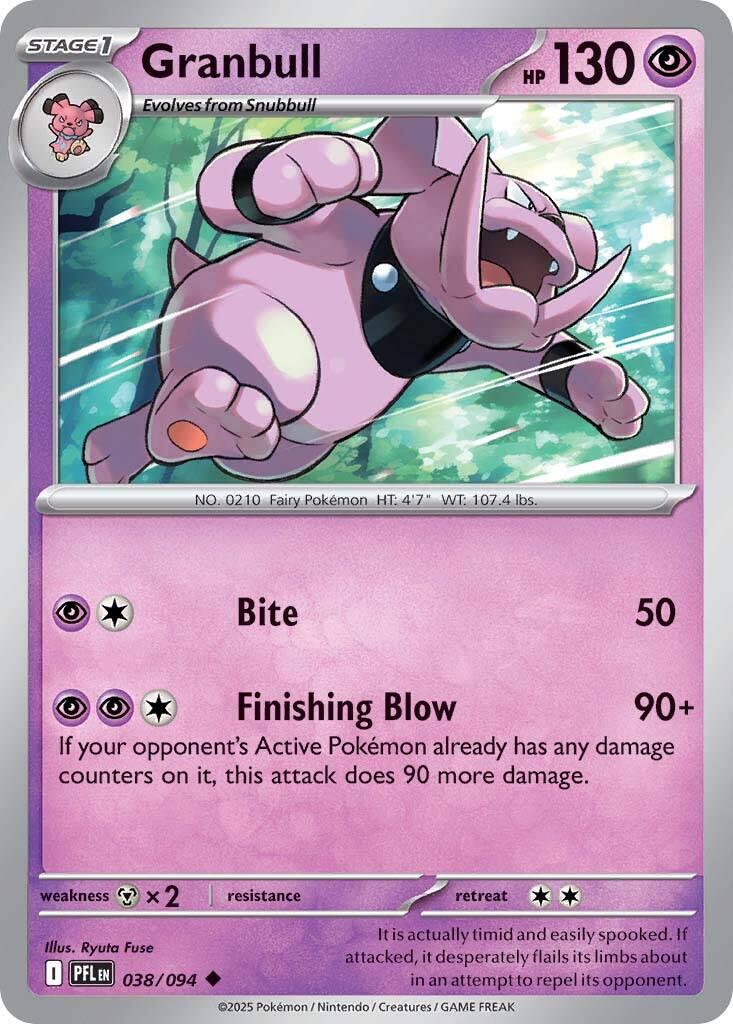 Granbull (038/094) [Mega Evolution: Phantasmal Flames] | Good Games Modbury
