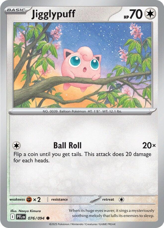 Jigglypuff (076/094) [Mega Evolution: Phantasmal Flames] | Good Games Modbury