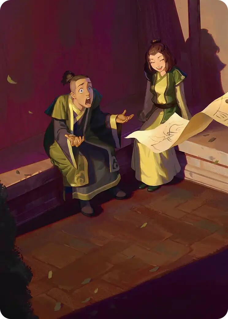 Sokka and Suki Art Card [Avatar: The Last Airbender Art Series] | Good Games Modbury