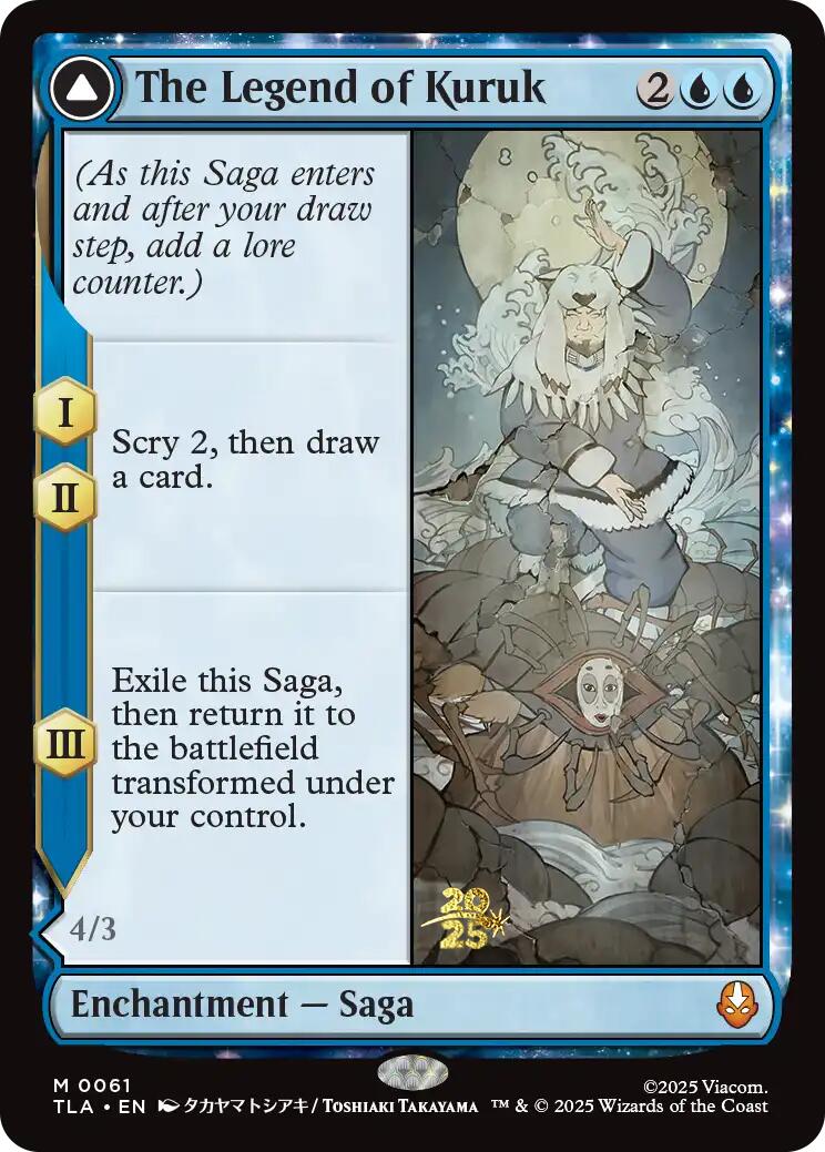 The Legend of Kuruk [Avatar: The Last Airbender Prerelease Cards] | Good Games Modbury