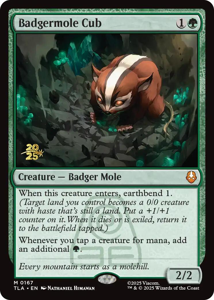 Badgermole Cub [Avatar: The Last Airbender Prerelease Cards] | Good Games Modbury