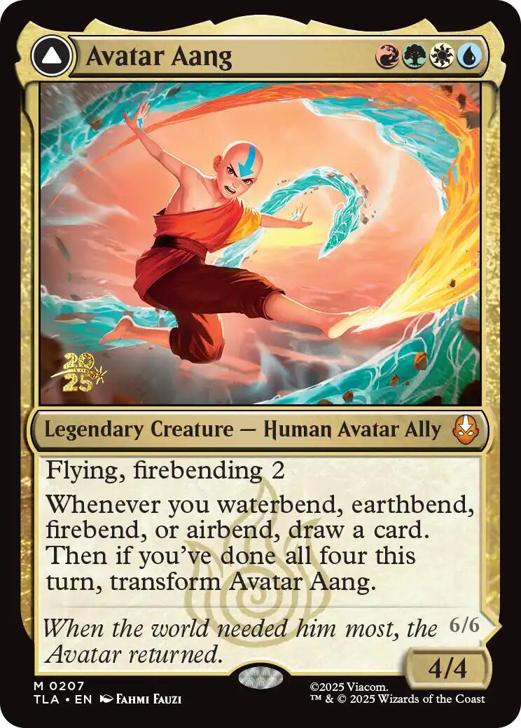 Avatar Aang [Avatar: The Last Airbender Prerelease Cards] | Good Games Modbury
