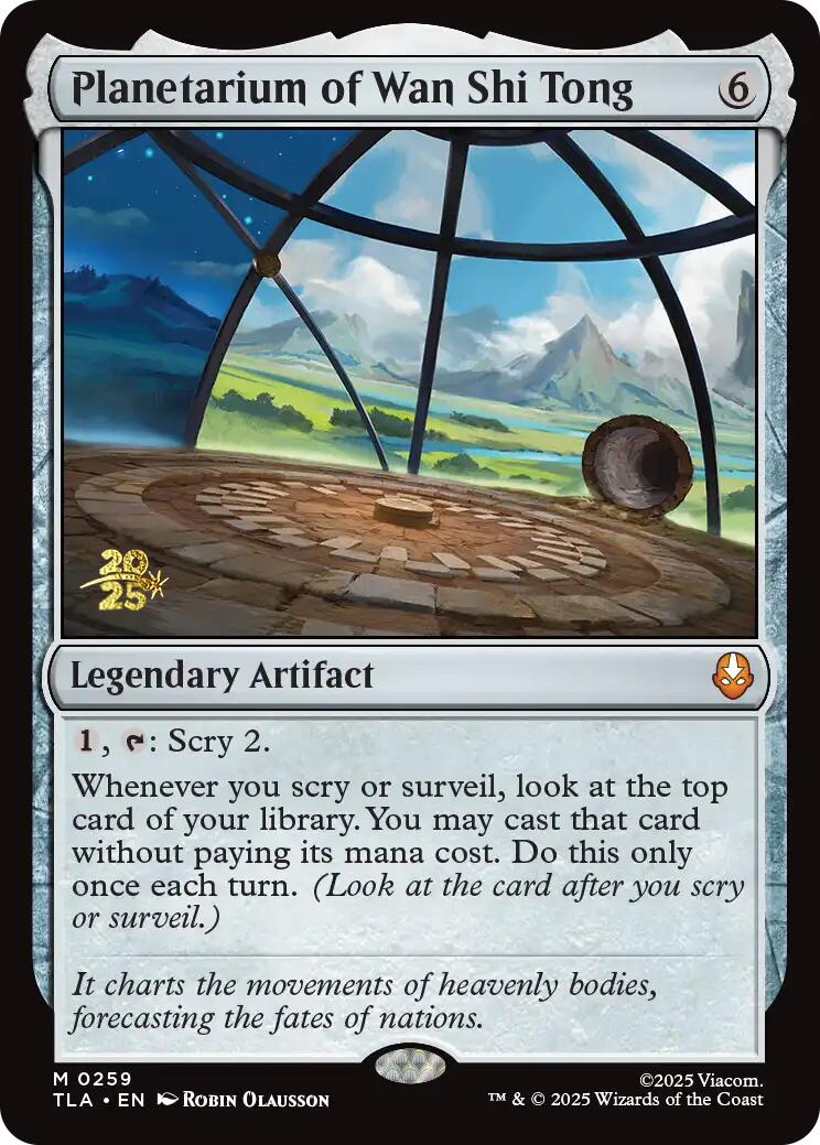 Planetarium of Wan Shi Tong [Avatar: The Last Airbender Prerelease Cards] | Good Games Modbury
