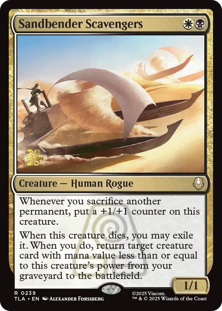 Sandbender Scavengers [Avatar: The Last Airbender Prerelease Cards] | Good Games Modbury