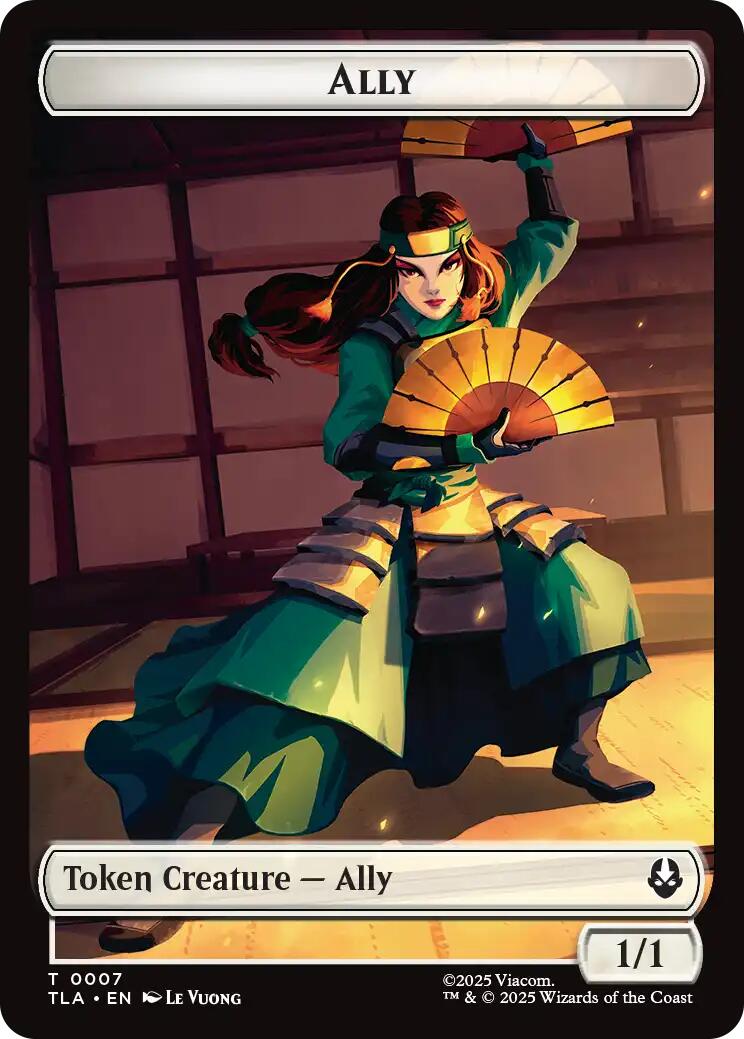 Ally (0007) // Clue (0018) Double-Sided Token [Avatar: The Last Airbender Tokens] | Good Games Modbury