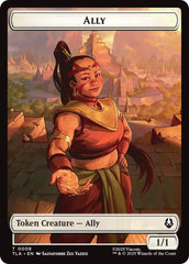 Ally (0008) // Clue (0016) Double-Sided Token [Avatar: The Last Airbender Tokens] | Good Games Modbury
