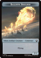 Ballistic Boulder // Soldier (0011) Double-Sided Token [Avatar: The Last Airbender Tokens] | Good Games Modbury