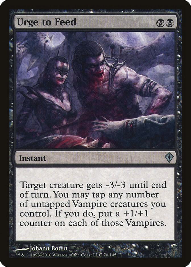 Urge to Feed 70/145 (Worldwake)  - Foil | Good Games Modbury