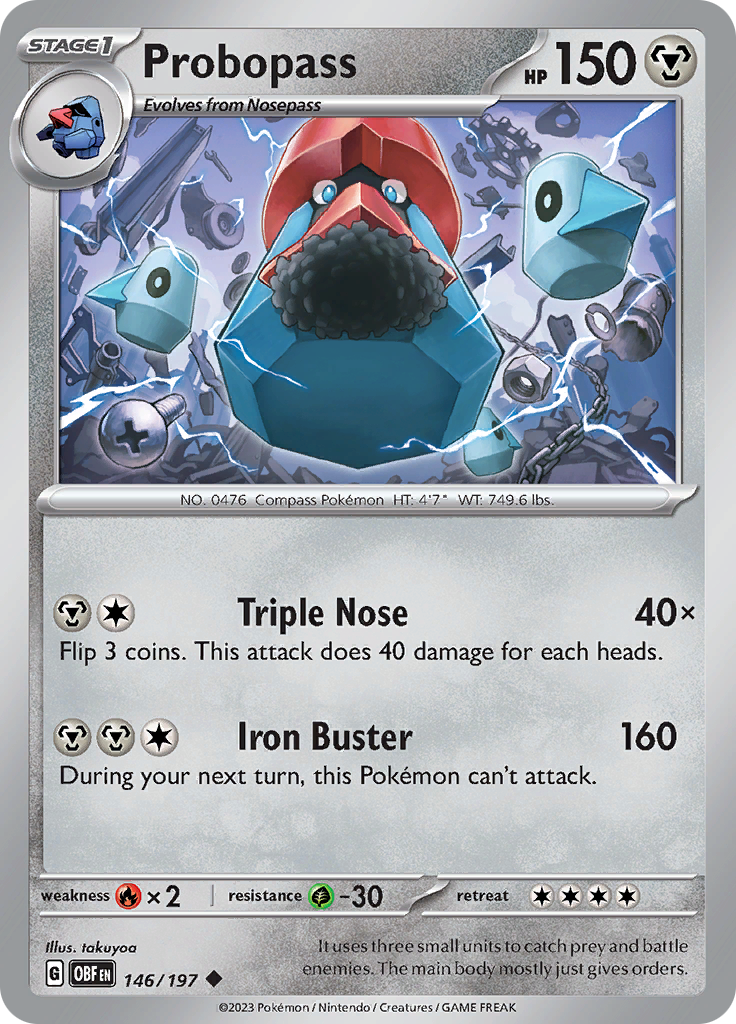 Probopass (146/197) [Scarlet & Violet: Obsidian Flames] | Good Games Modbury