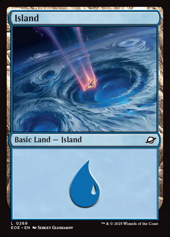 Island 269 (Edge of Eternities)  - Foil | Good Games Modbury