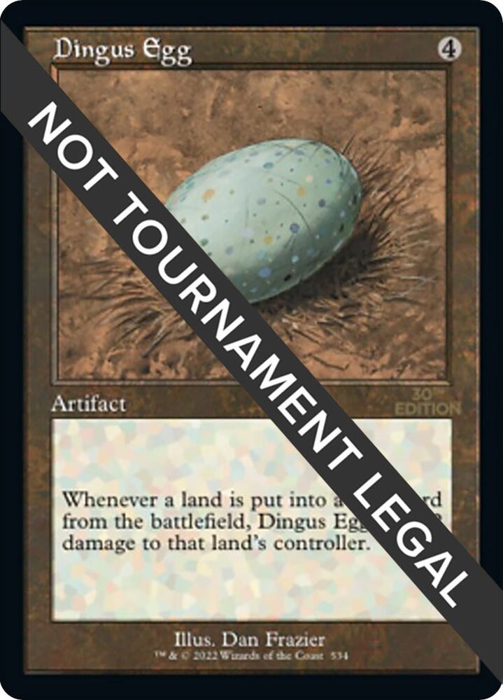 Dingus Egg Retro Frame 534/594 (30th Anniversary Edition)  | Good Games Modbury
