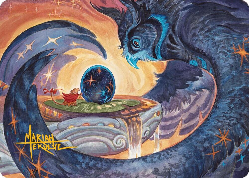 Dawns Truce Art Card Gold Stamped Signature 41 (Art Series: Bloomburrow)  | Good Games Modbury