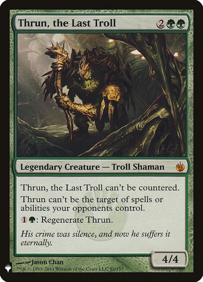 Thrun, the Last Troll [Mystery Booster] | Good Games Modbury