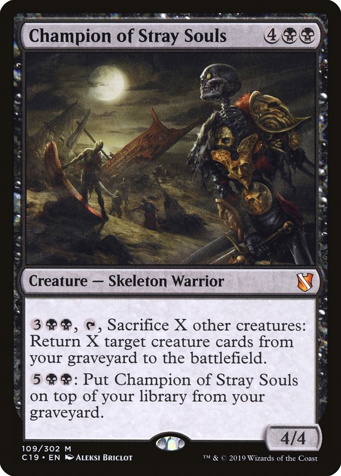 Champion of Stray Souls 109/302 (Commander 2019)  | Good Games Modbury