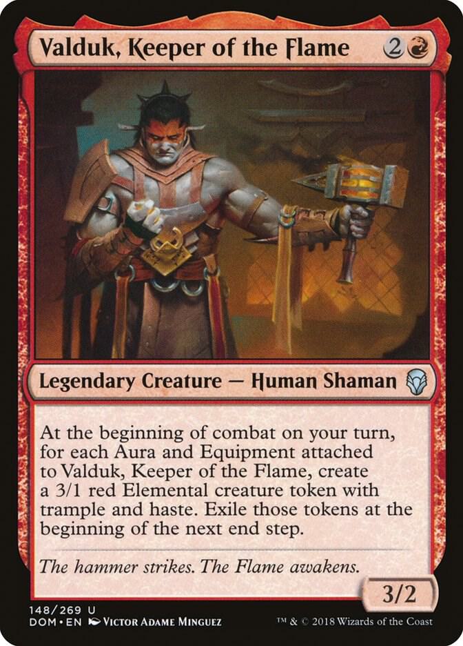 Valduk, Keeper of the Flame 148/269 (Dominaria)  | Good Games Modbury