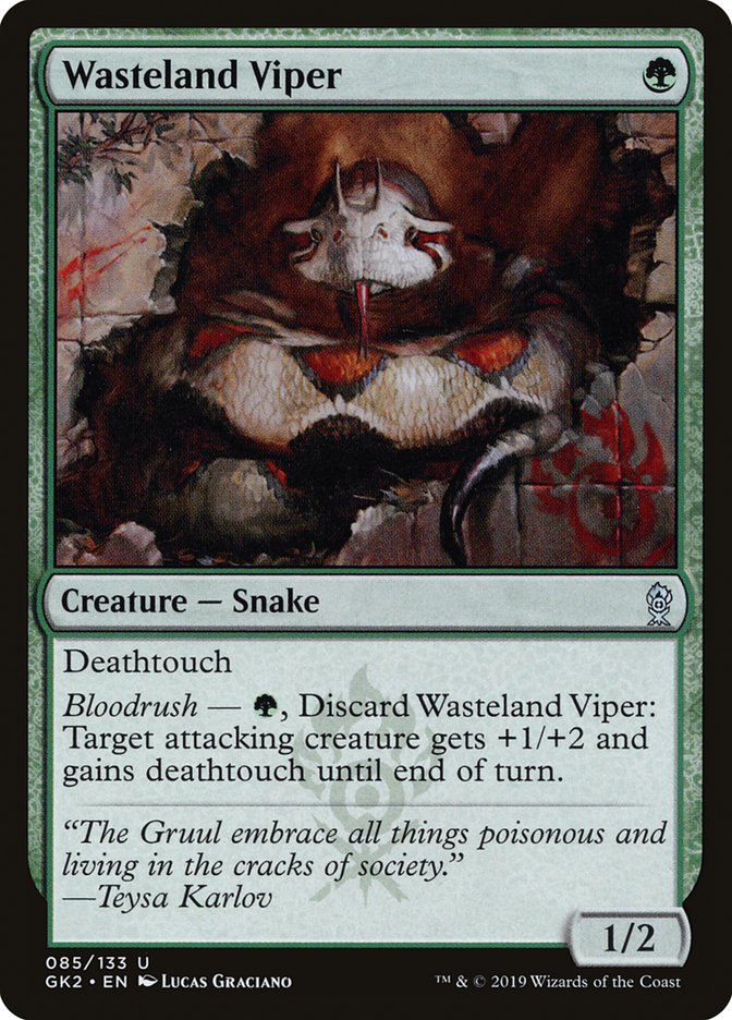 Wasteland Viper [Ravnica Allegiance Guild Kit] | Good Games Modbury