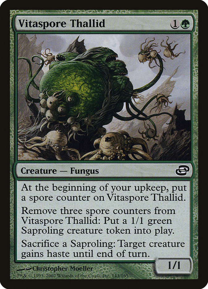 Vitaspore Thallid 143/165 (Planar Chaos)  - Foil | Good Games Modbury