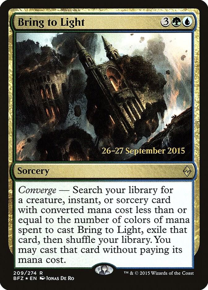 Bring to Light 209s/90 (Prerelease Cards)  - Foil | Good Games Modbury