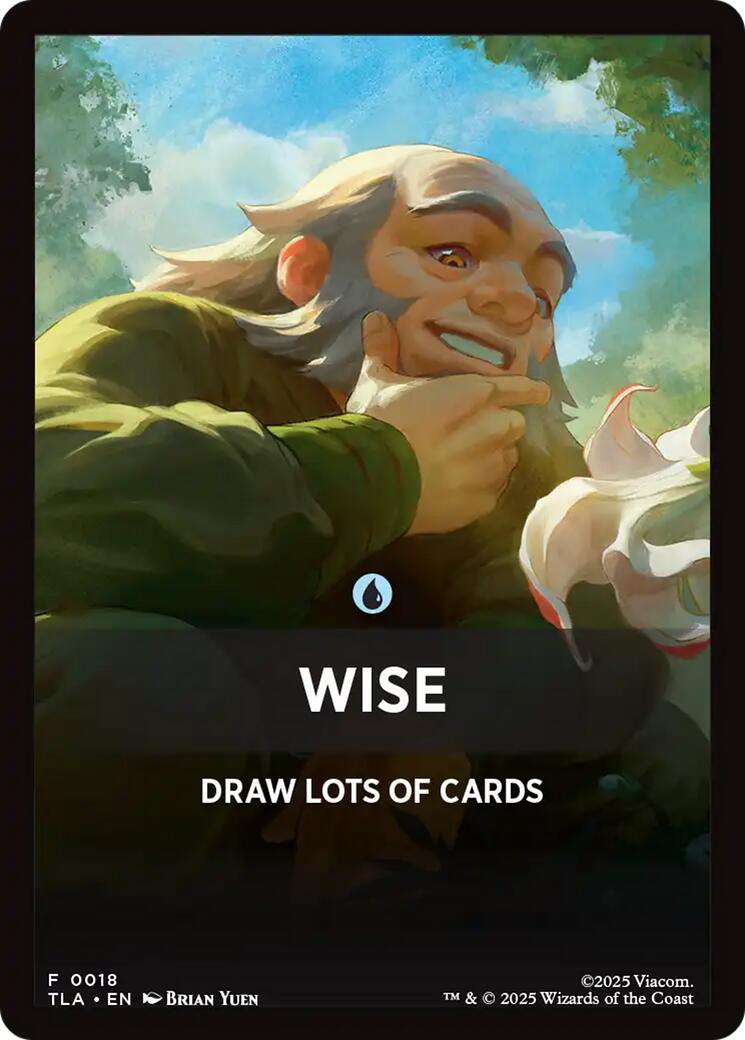 Wise Theme Card [Avatar: The Last Airbender Tokens] | Good Games Modbury