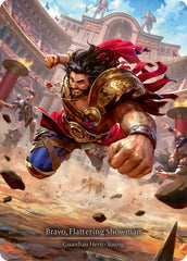 Bravo, Flattering Showman [HER154] (Promo)  Cold Foil | Good Games Modbury